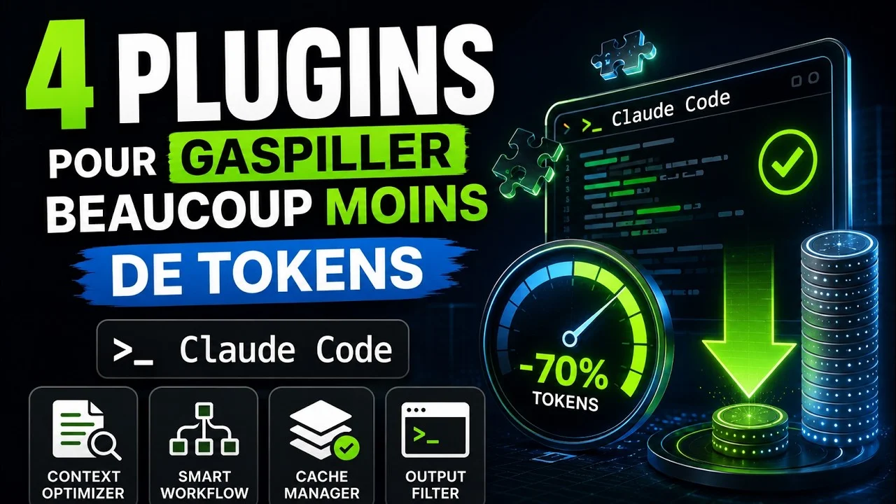Ces 4 plugins rendent Claude Code beaucoup moins gourmand