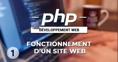Apprendre le PHP - 01 - Fonctionnement d'un site web