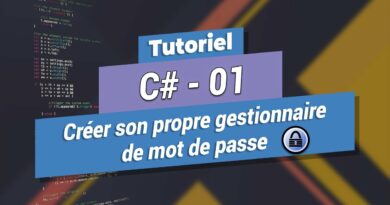 Tutoriel C# - Créer son propre gestionnaire de mot de passe