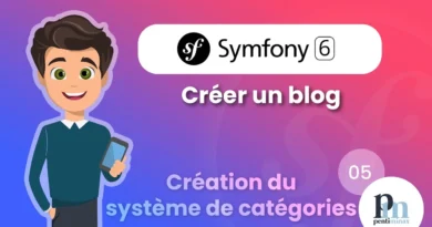Créer un blog avec Symfony 6 - 05 - Création du système de catégories