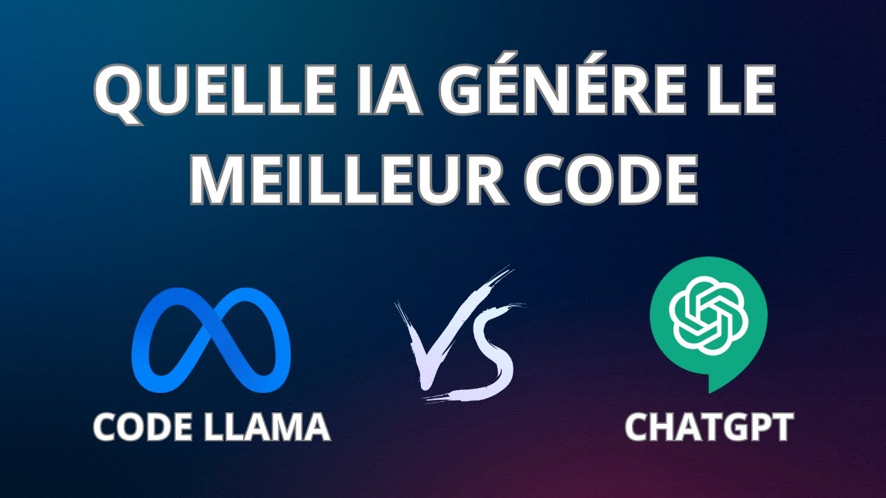 Code Llama vs ChatGPT : Quelle IA génère le meilleur code ? - Pentiminax