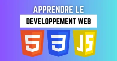 Apprendre HTML, CSS et JavaScript