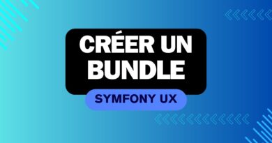 Créer un bundle Symfony UX (DataTables)