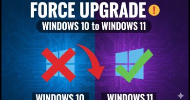 Forcer la mise à niveau vers Windows 11 sur un PC non compatible