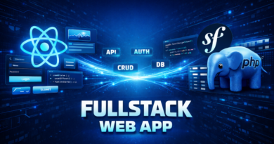 Créer une application web FULL-STACK moderne avec React et Symfony